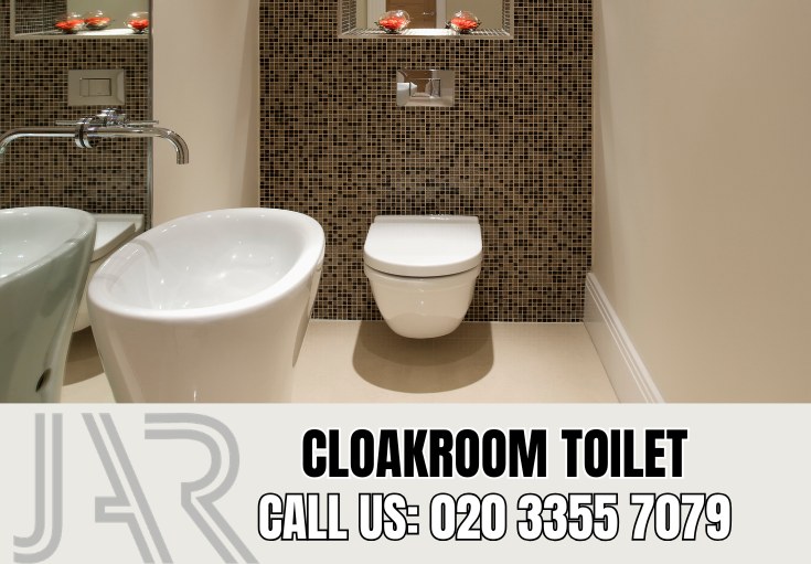 Cloakroom and Downstairs Toilet Installation by Teddington Bathroom Fitters