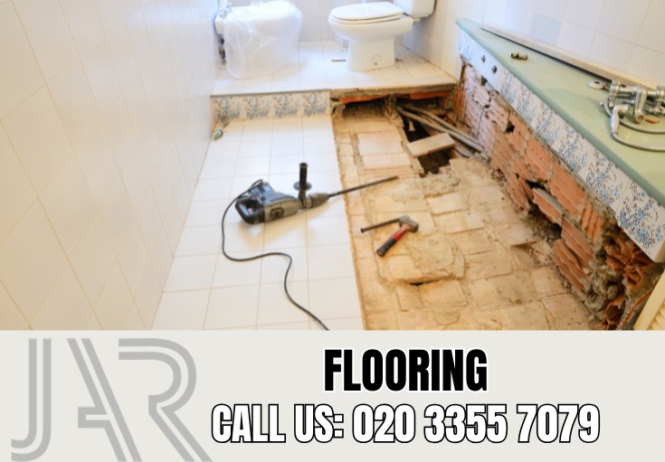 Bathroom Flooring Installation by Teddington Bathroom Fitters